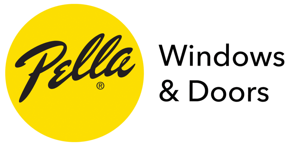 Pella windows and doors logo