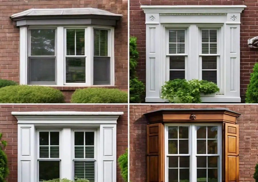 Different replacement window frame materials