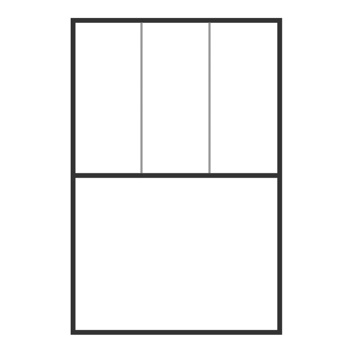 Double Hung 3 Over 1