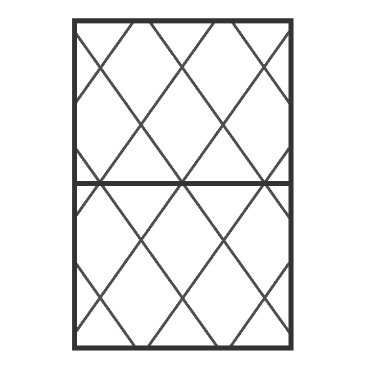 Double Hung Diamond
